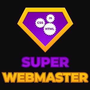 Super Webmaster - Męska Koszulka Czarna