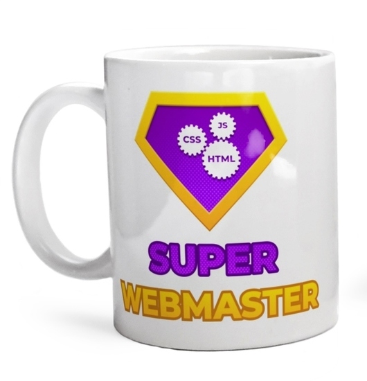Super Webmaster - Kubek Biały