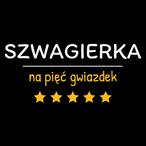 Szwagierka Na 5 Gwiazdek - Torba Na Zakupy Czarna