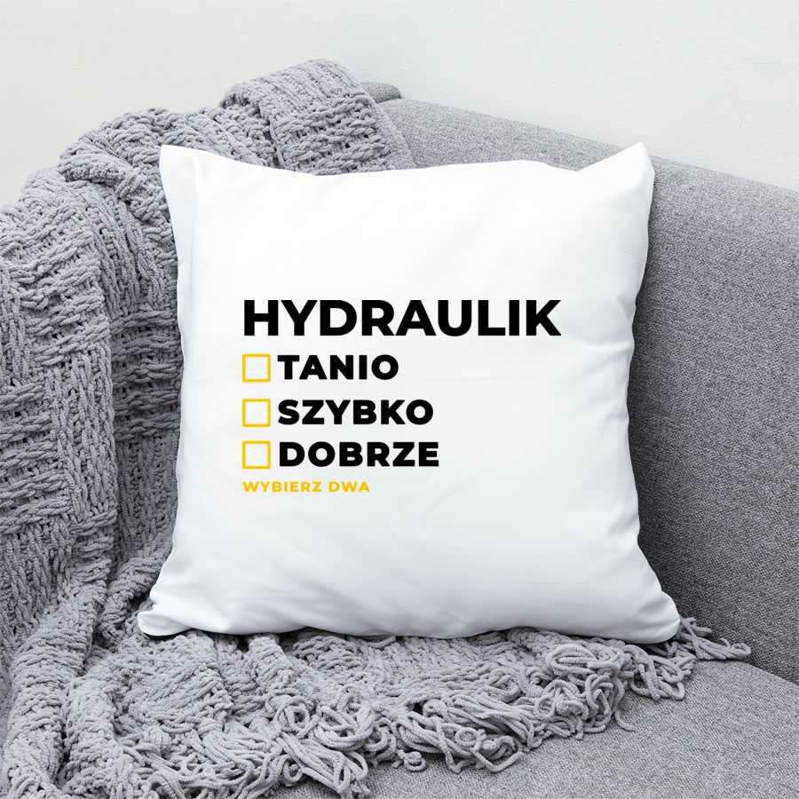 Szybko Tanio Dobrze Hydraulik - Poduszka Biała
