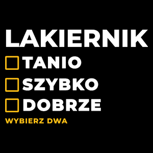Szybko Tanio Dobrze Lakiernik - Torba Na Zakupy Czarna