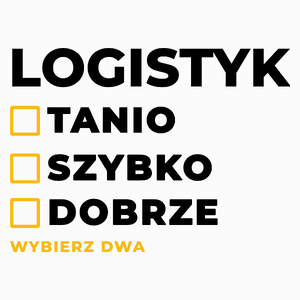 Szybko Tanio Dobrze Logistyk - Poduszka Biała
