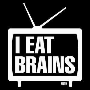 TV - I Eat Brins - Torba Na Zakupy Czarna