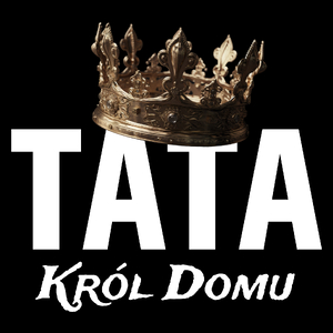 Tata Król Domu - Torba Na Zakupy Czarna