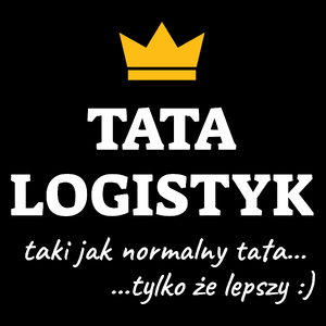 Tata Logistyk Lepszy - Torba Na Zakupy Czarna
