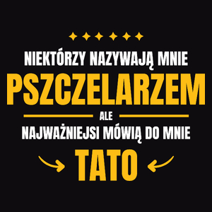 Tata Pszczelarz - Męska Bluza Czarna