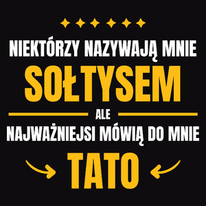 Tata Sołtys - Męska Koszulka Czarna
