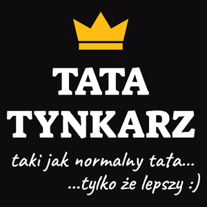 Tata Tynkarz Lepszy - Męska Bluza z kapturem Czarna