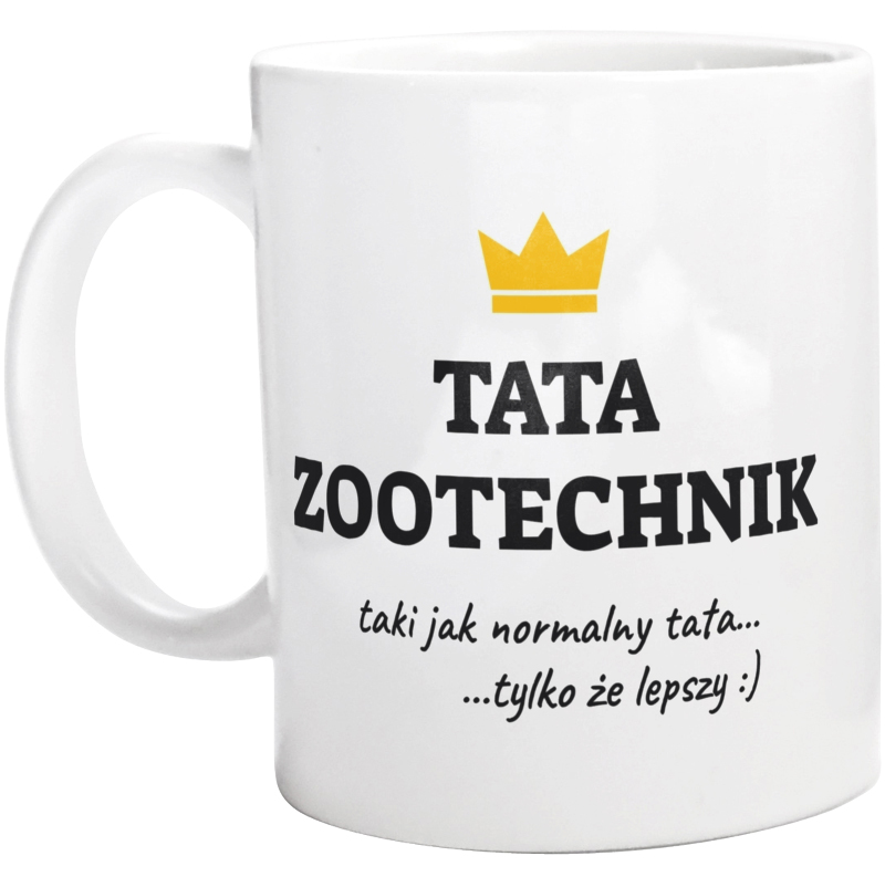 Tata Zootechnik Lepszy - Kubek Biały