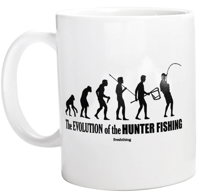 The Evolution Of Hunter Fishing - Kubek Biały