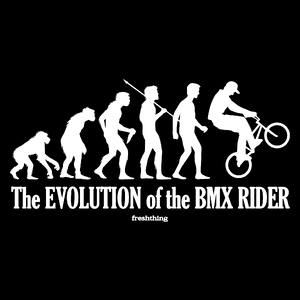 The Evolution Of The BMX Rider - Torba Na Zakupy Czarna