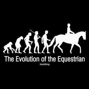 The Evolution Of The Equestrian - Torba Na Zakupy Czarna