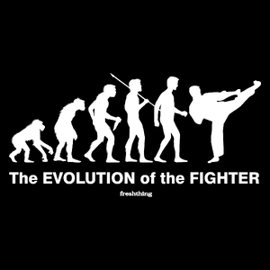 The Evolution Of The Fighter - Torba Na Zakupy Czarna