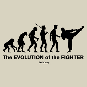 The Evolution Of The Fighter - Torba Na Zakupy Natural