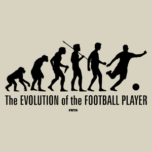 The Evolution Of The Football Player - Torba Na Zakupy Natural