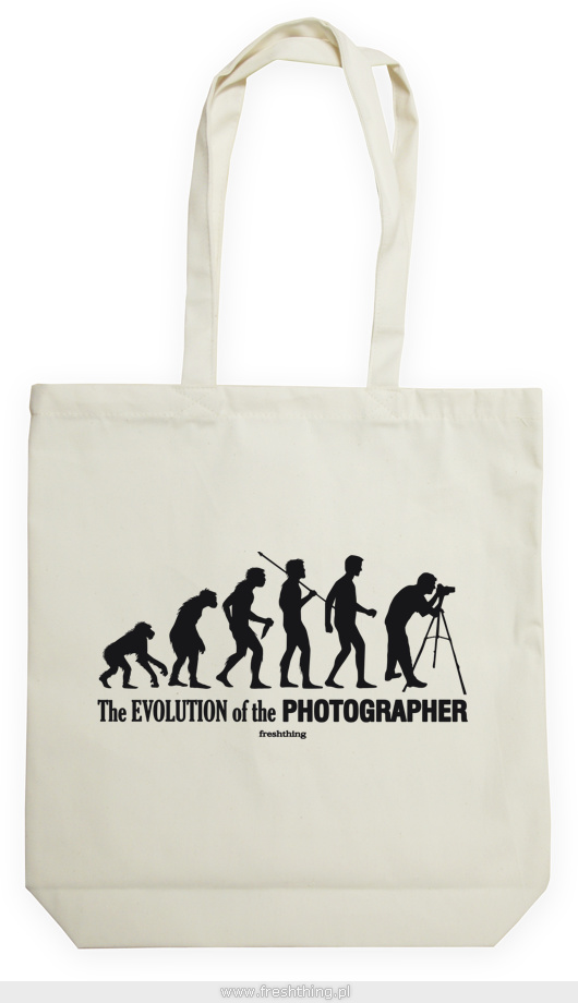 The Evolution Of The Photographer - Torba Na Zakupy Natural