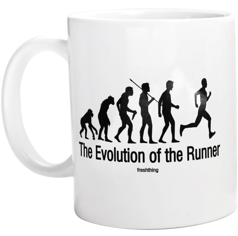 The Evolution Of The Runner - Kubek Biały
