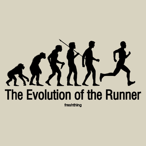The Evolution Of The Runner - Torba Na Zakupy Natural
