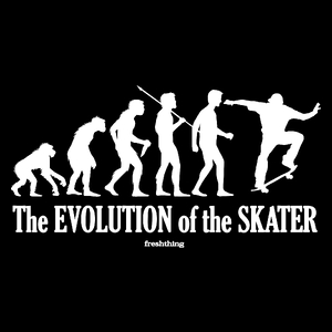 The Evolution Of The Skater - Torba Na Zakupy Czarna