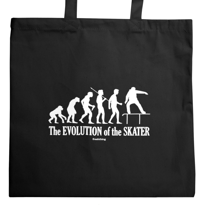 The Evolution Of The Skater Pipe - Torba Na Zakupy Czarna