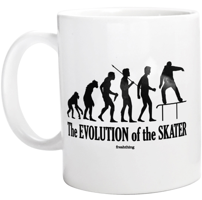 The Evolution Of The Skater Pipe - Kubek Biały