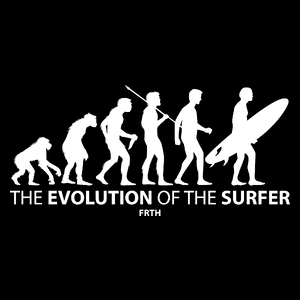 The Evolution Of The Surfer - Torba Na Zakupy Czarna