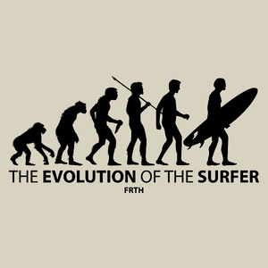 The Evolution Of The Surfer - Torba Na Zakupy Natural