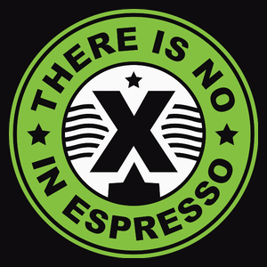 There Is No X In Espresso - Męska Koszulka Czarna