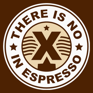 There Is No X In Espresso - Damska Koszulka Czekoladowa