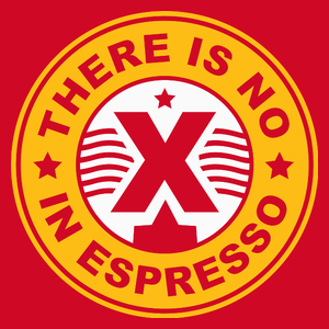 There Is No X In Espresso - Damska Koszulka Czerwona