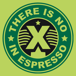 There Is No X In Espresso - Damska Koszulka Jasno Zielona