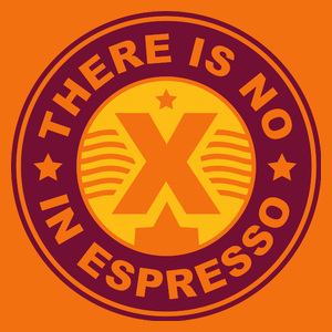 There Is No X In Espresso - Damska Koszulka Pomarańczowa