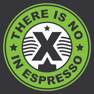 There Is No X In Espresso - Męska Koszulka Szara