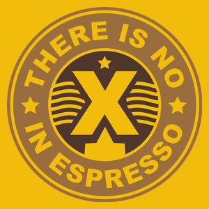 There Is No X In Espresso - Damska Koszulka Żółta