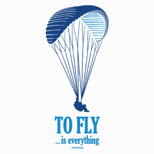 To Fly Is Everything - Poduszka Biała