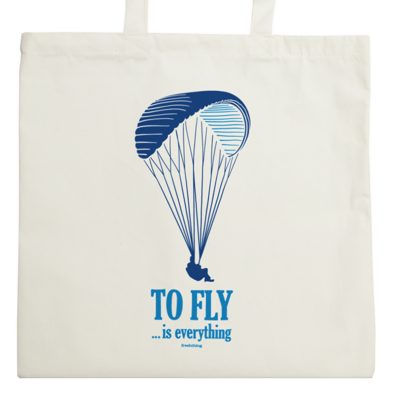 To Fly Is Everything - Torba Na Zakupy Natural