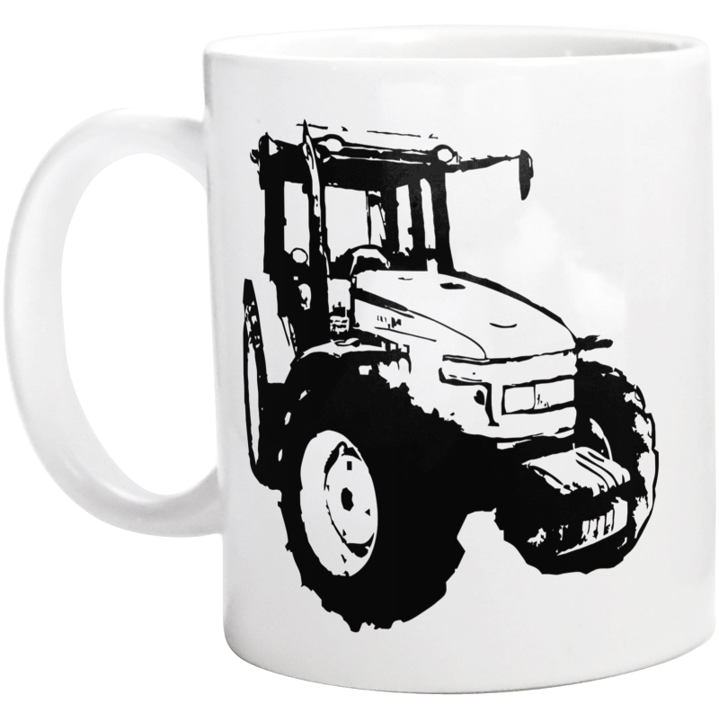 Traktor - Kubek Biały