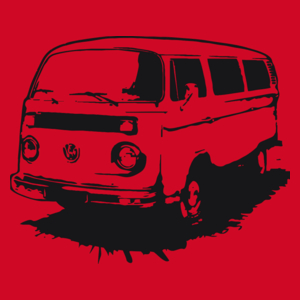 Transporter - Damska Koszulka Czerwona