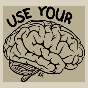 Use Your Brain - Torba Na Zakupy Natural