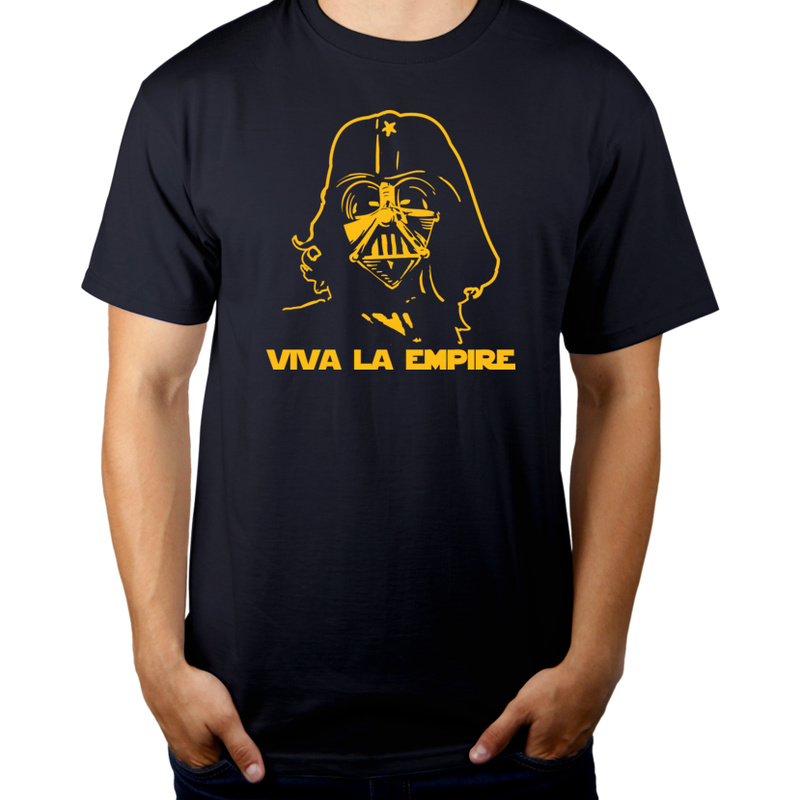 Viva La Empire - Męska Koszulka Ciemnogranatowa