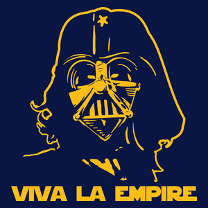 Viva La Empire - Męska Koszulka Ciemnogranatowa