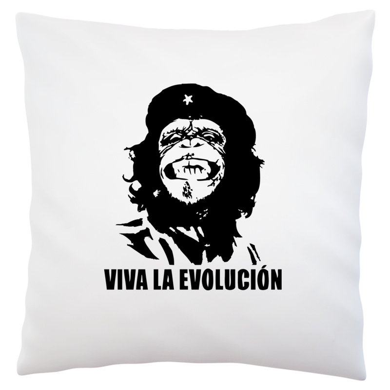 Viva La Evolucion - Poduszka Biała