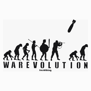 War Evolution - Poduszka Biała