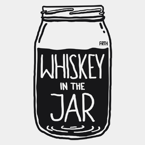 Whiskey in the Jar - Męska Koszulka Biała