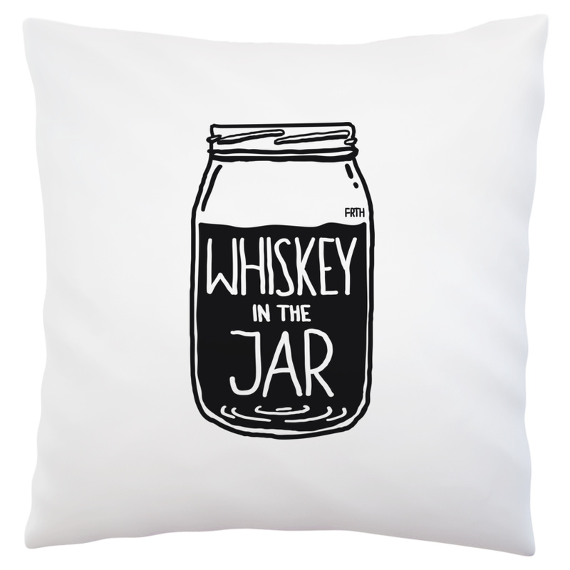 Whiskey in the Jar - Poduszka Biała