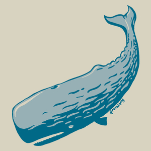 Wieloryb - Torba Na Zakupy Natural