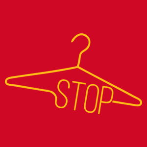 Wieszak - Nie dla torturowania kobiet - Męska Koszulka Czerwona