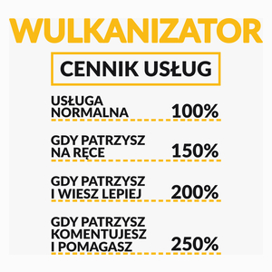 Wulkanizator - Cennik Usług - Poduszka Biała