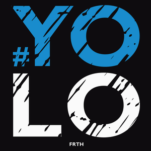 #YOLO - Męska Koszulka Czarna