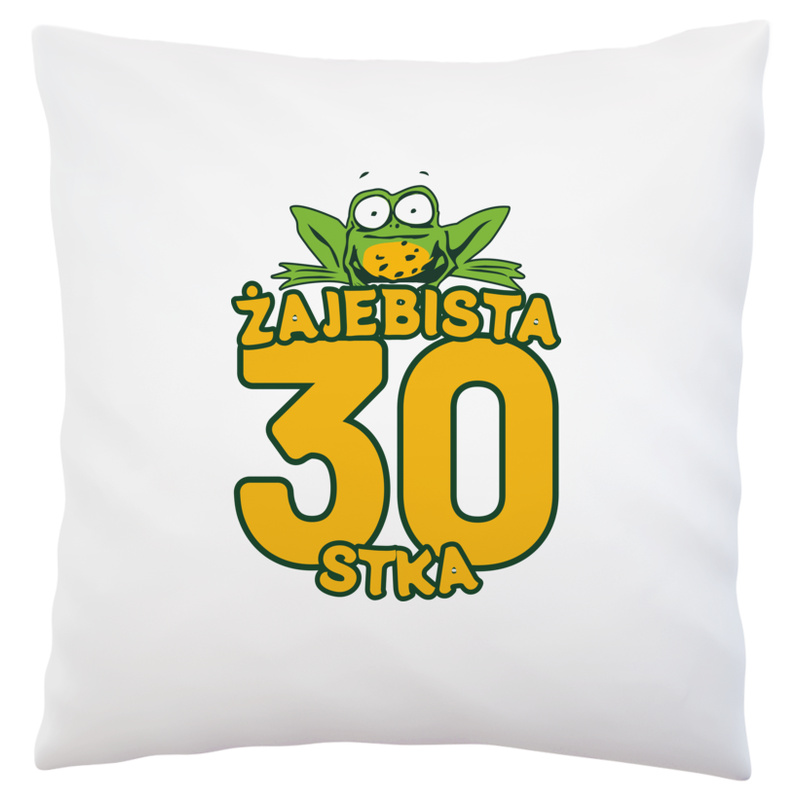 Żajebista 30 stka - Poduszka Biała